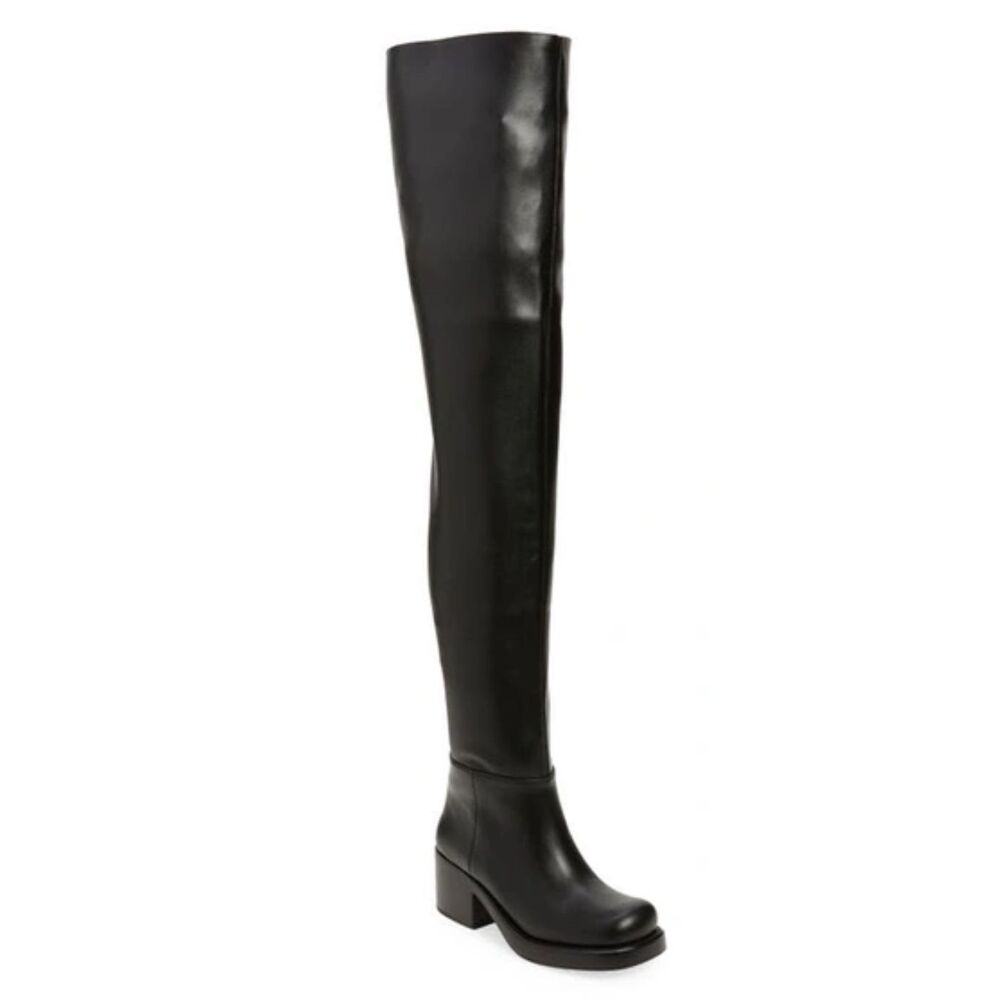 Jeffery Campbell Reflect OK Thigh High Boots 6.5